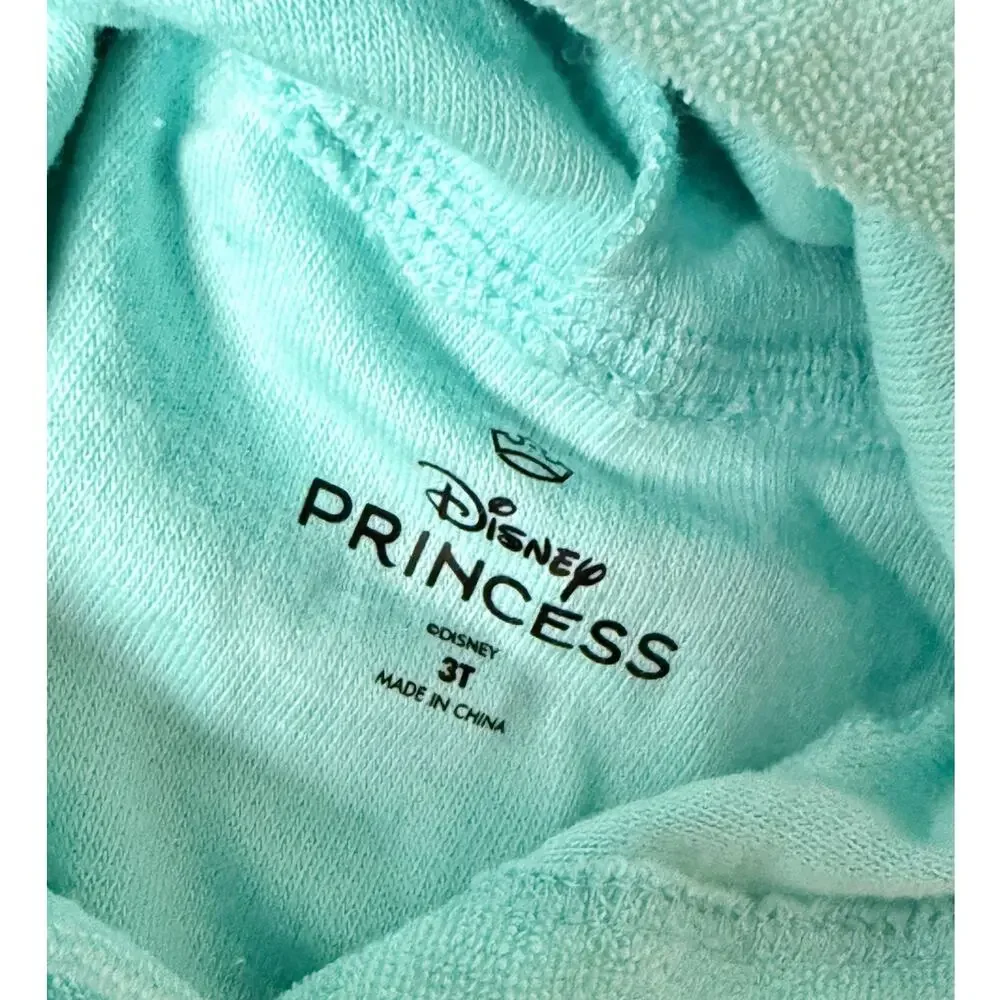 Disney Princess The Little Mermaid 3-Piece Swimsuit Set UPF 50+ Aqua Size 3T